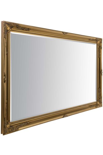 Carrington Baroque Gold Leaner Mirror 170 x 109 CM