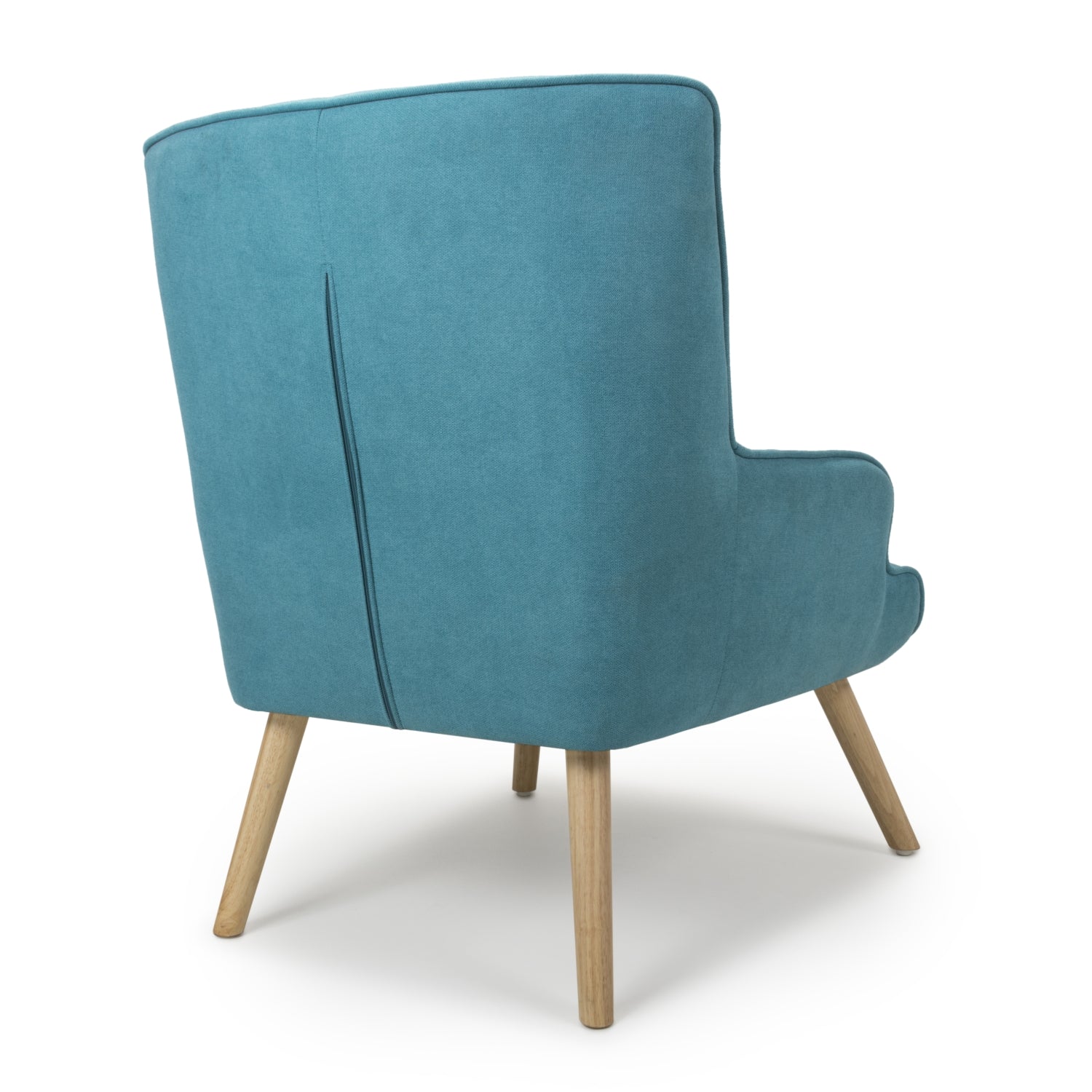 Hawksmoor Cinema Chenille Effect Turquoise Blue Armchair
