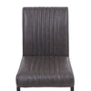 Hawksmoor Archer Cantilever Leather Effect Grey Dining Chair (Pair)