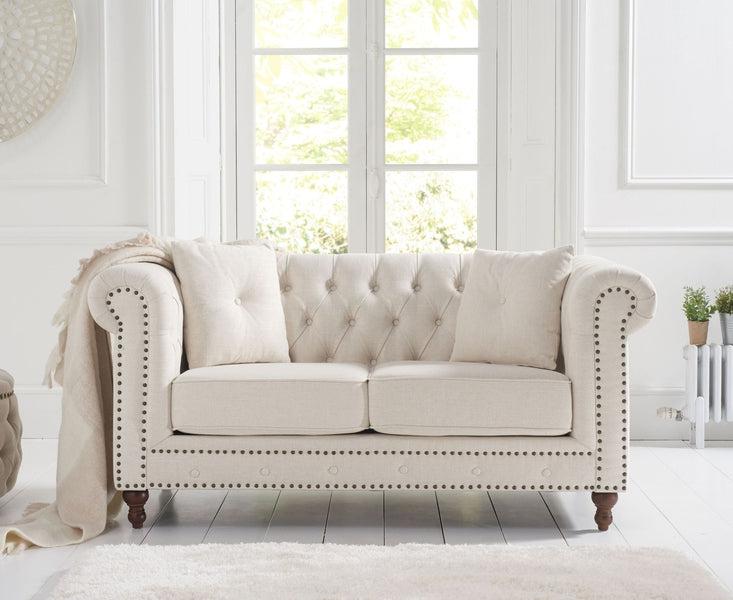 Montrose Ivory Linen 2 Seater Sofa