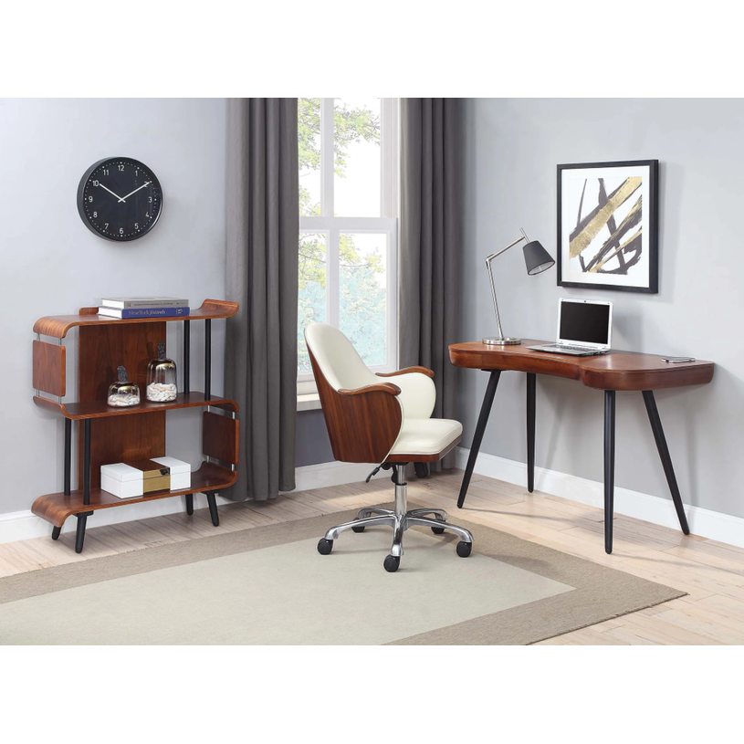 Jual Furnishing San Francisco Executive Desk Walnut