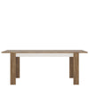 Axton Fordham Extending Dining Table + 4 Milan High Back Chair Black
