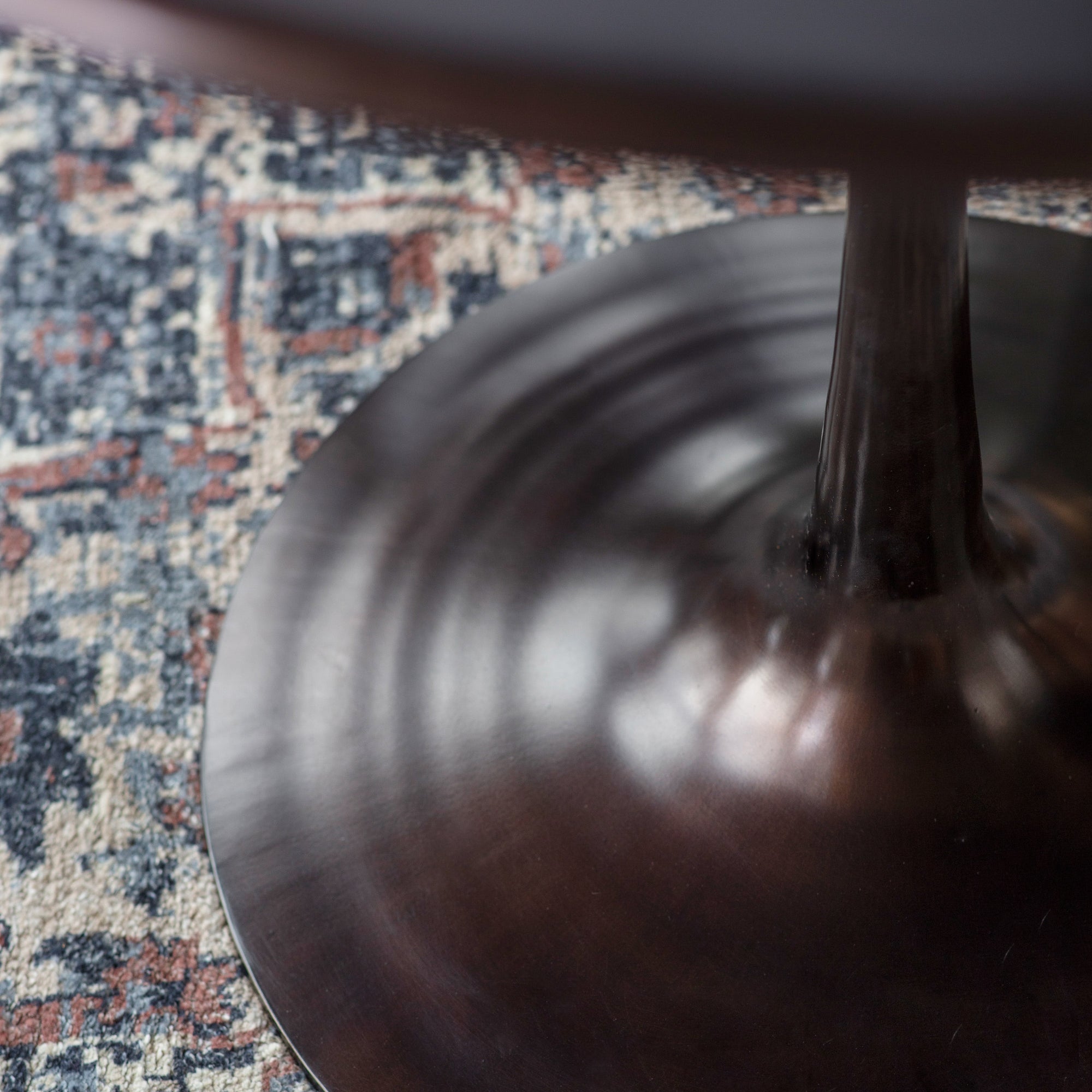 Mayfield Sitka Round Iron Dining Table 910mm