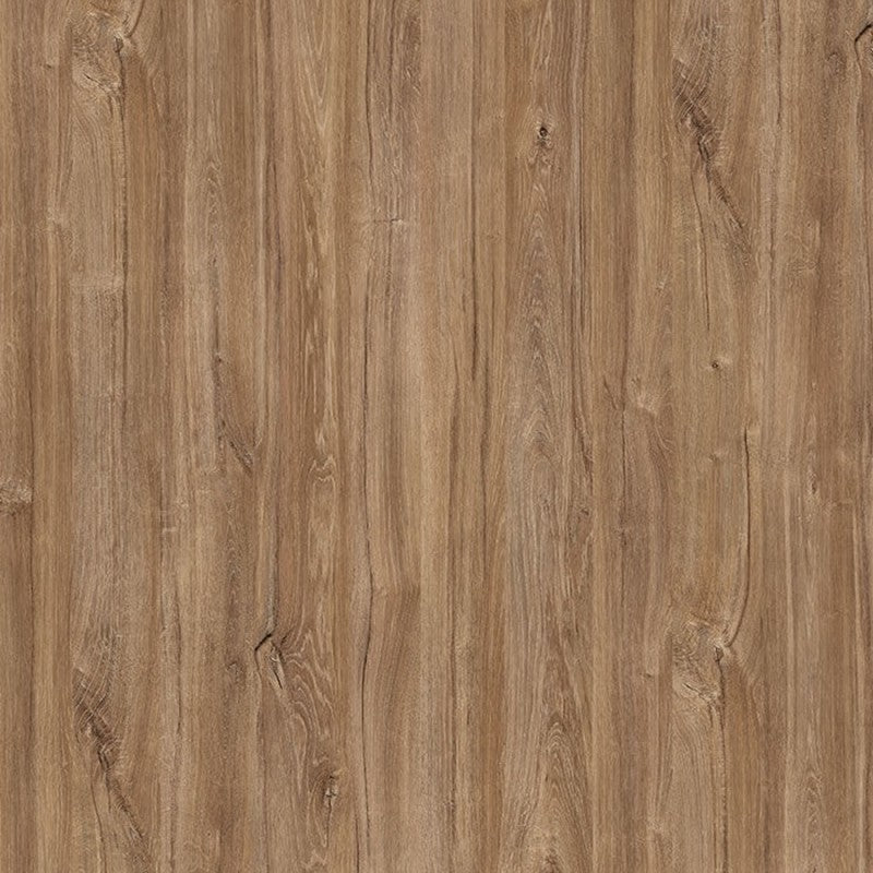 Axton Harding 160 cm Double Bed In Stirling Oak With Matt Black Fronts