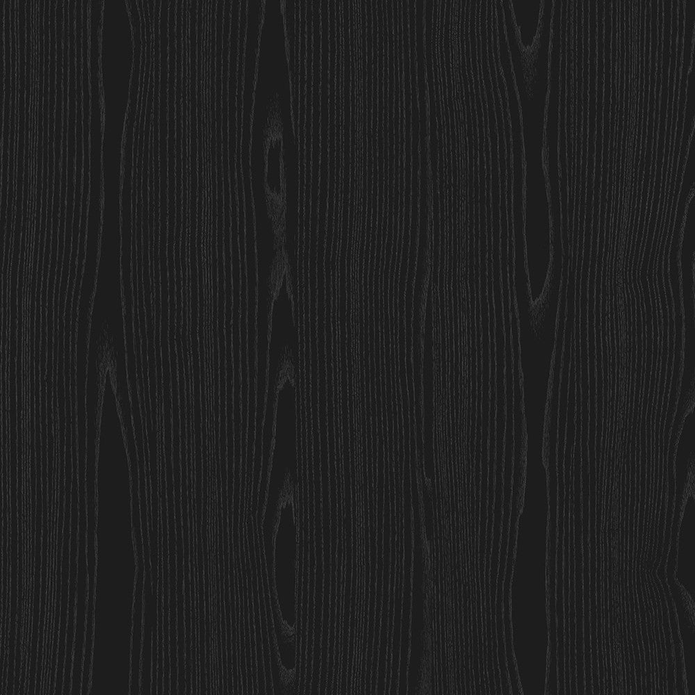 Axton Trinity Bookcase 4 Shelves with 2 Doors in Black woodgrain