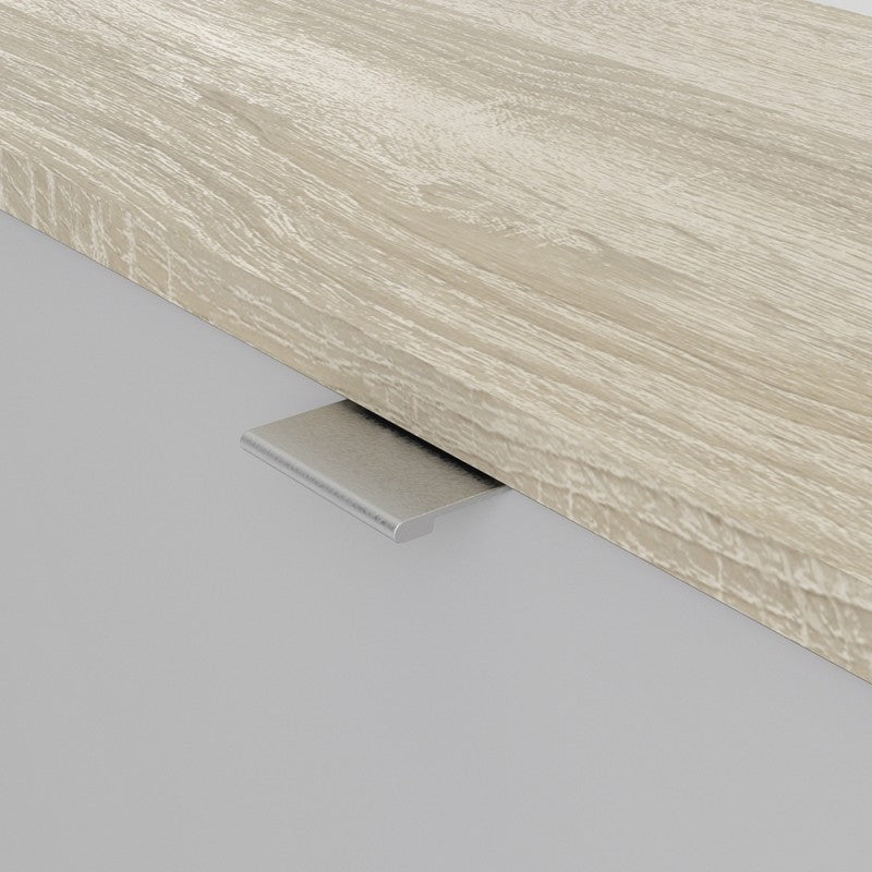 Axton Choctaw Shoe Cabinet With 3 Tilting Doors And 1 Layer In Oak Structure White