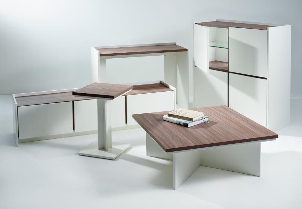 Gillmore Space Essentials Lamp Table Walnut