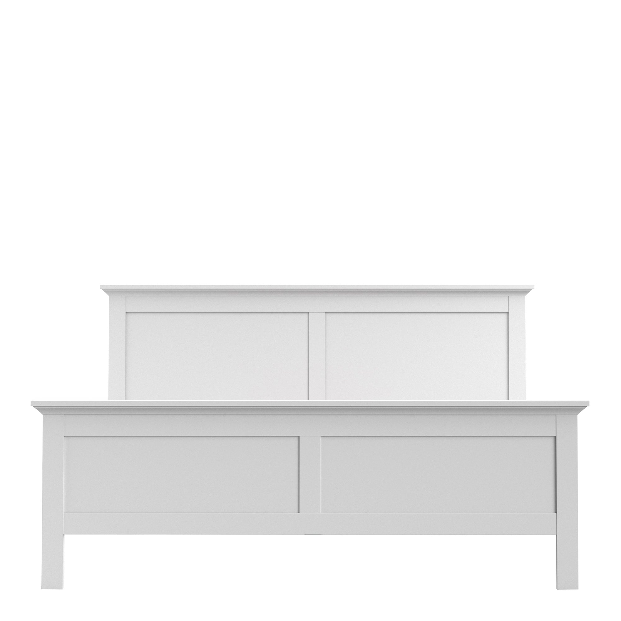 Axton Westchester King Bed (160 x 200) in White