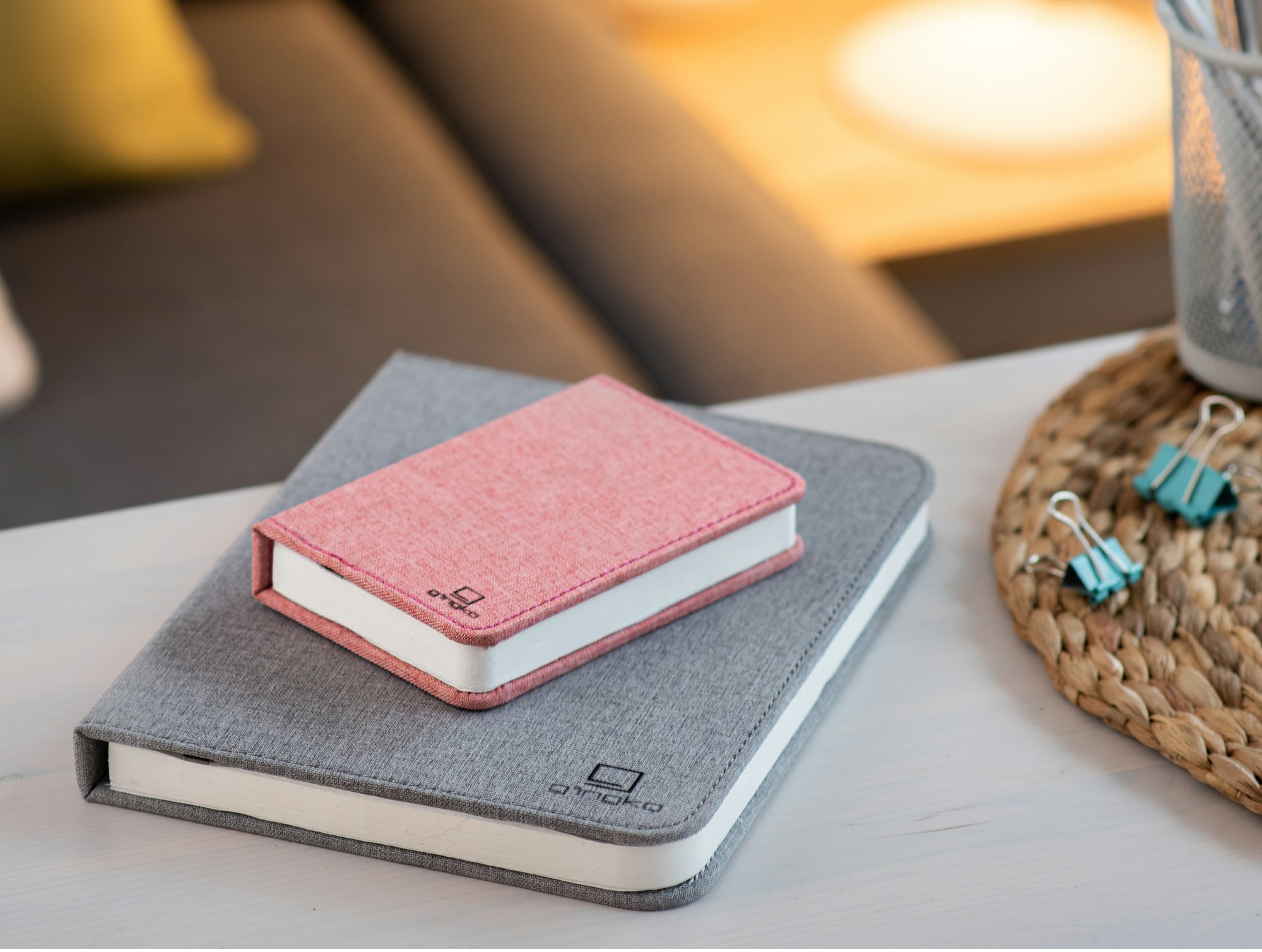 Ging-Ko Large Fabric Smart Book Light - Urban Grey