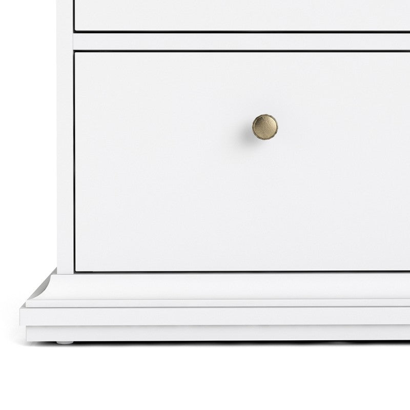 Axton Westchester Chest of 4 Drawers In White
