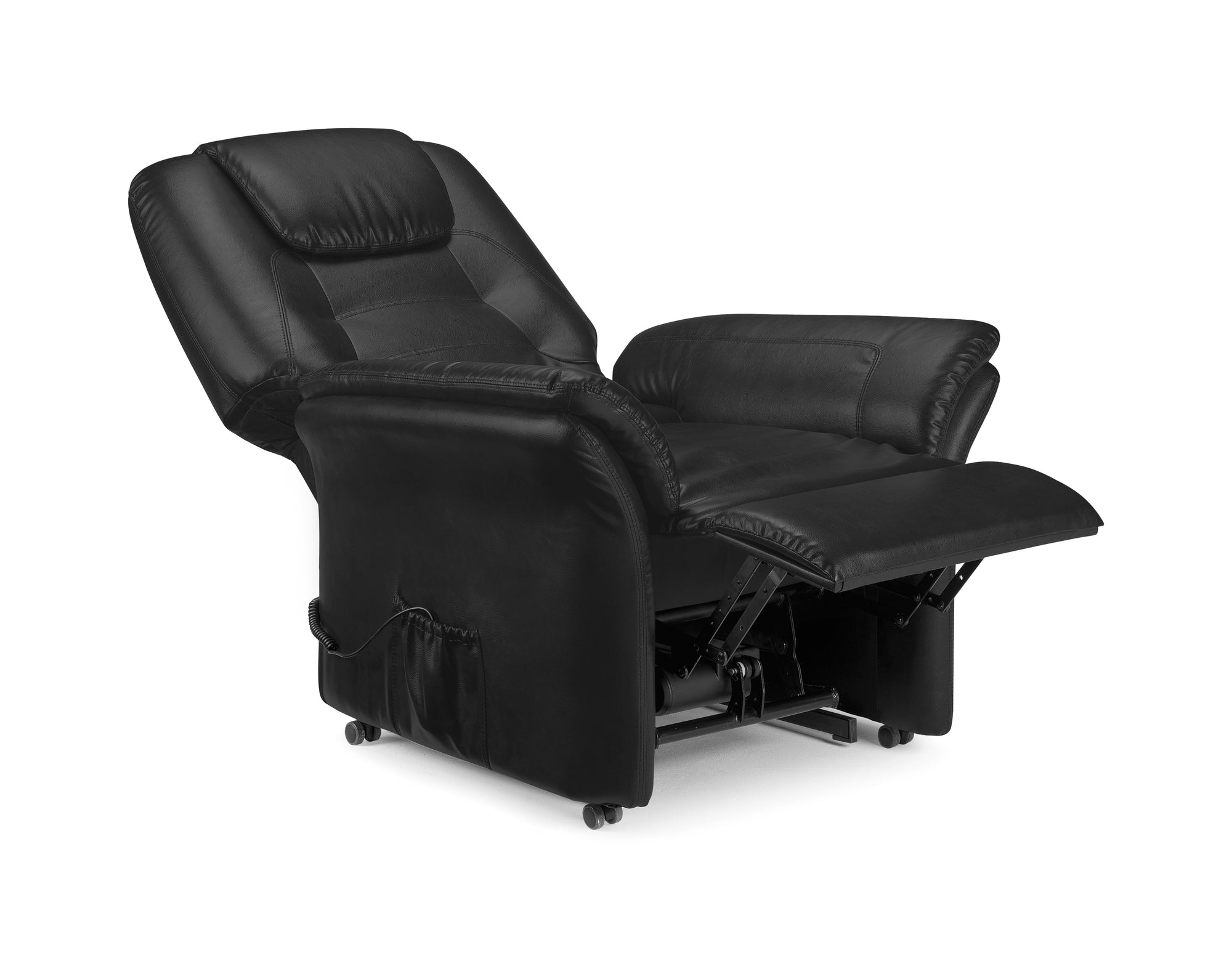 Julian Bowen Riva Rise & Recline Chair Black