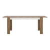 Axton Fordham Extending Dining Table + 6 Milan High Back Chair White