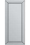 Carrington Double Bevel Large Modern Venetian Cheval Free Standing Mirror 5Ft7 X 1Ft11 (170 X 58cm)